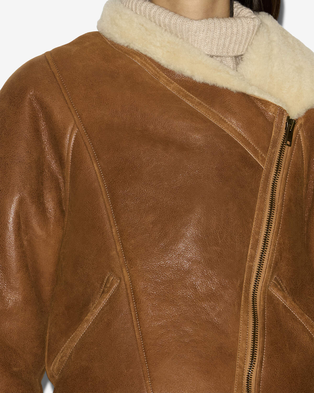 Giacca blondine Woman Cognac 2