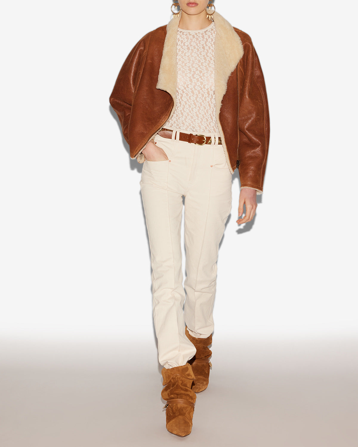 Giacca blondine Woman Cognac 4