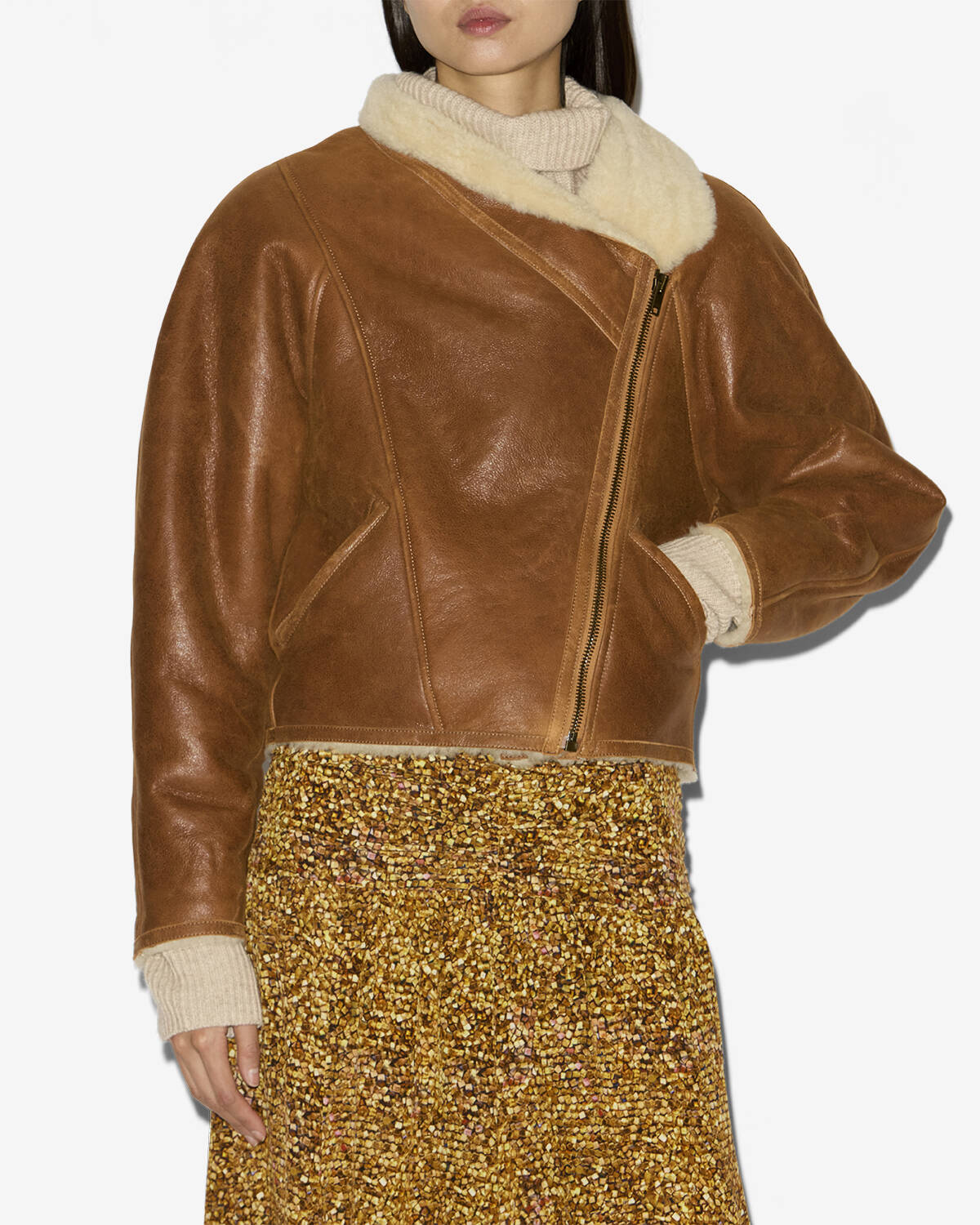 Giacca blondine Woman Cognac 5