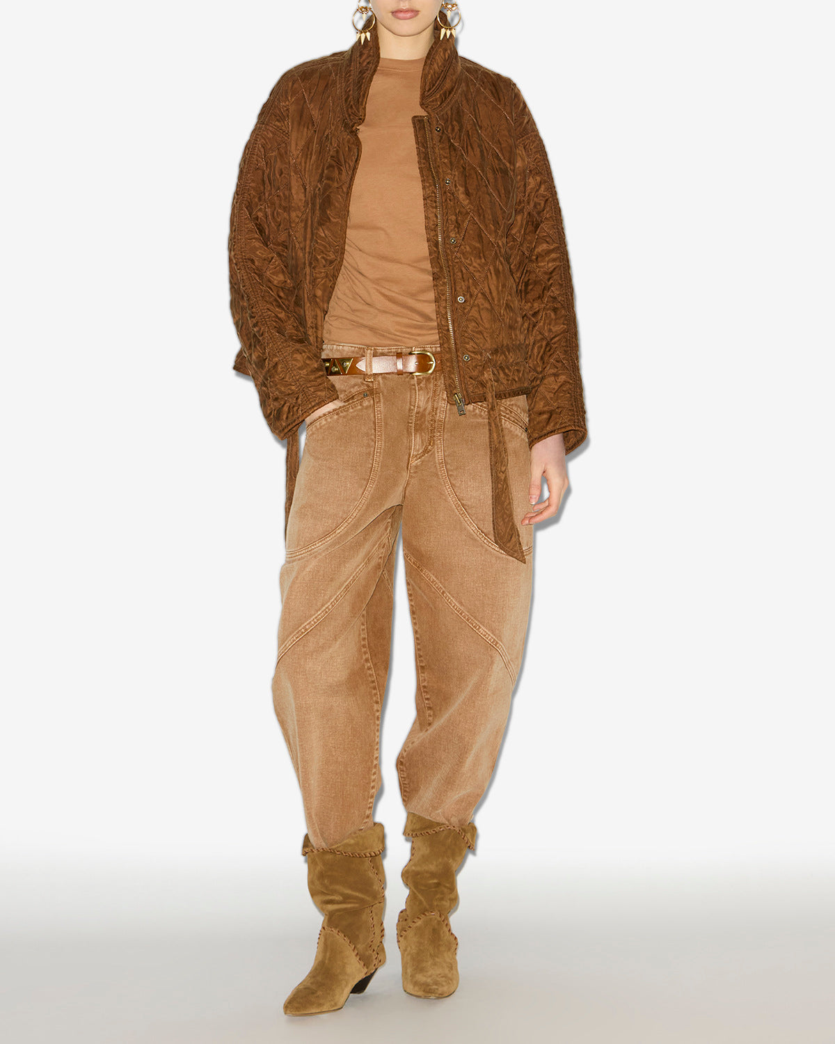 Veste zakiane Woman Tabacco 4
