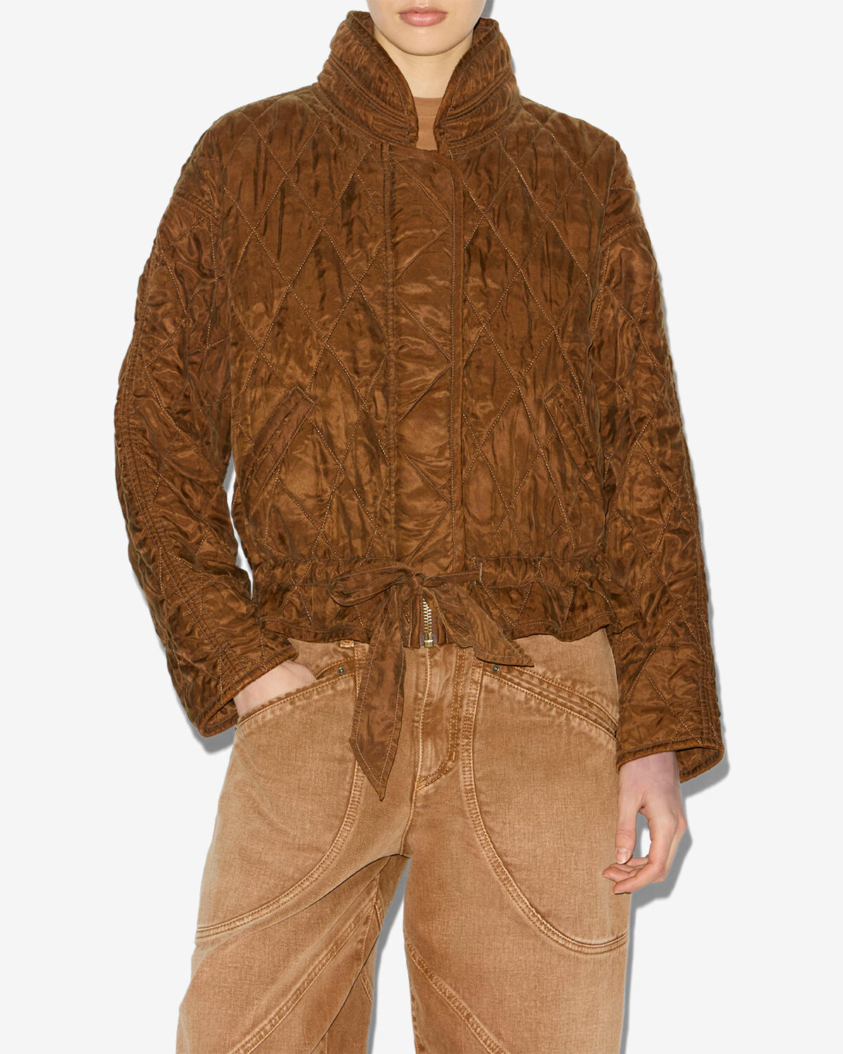 Veste zakiane Woman Tabacco 5