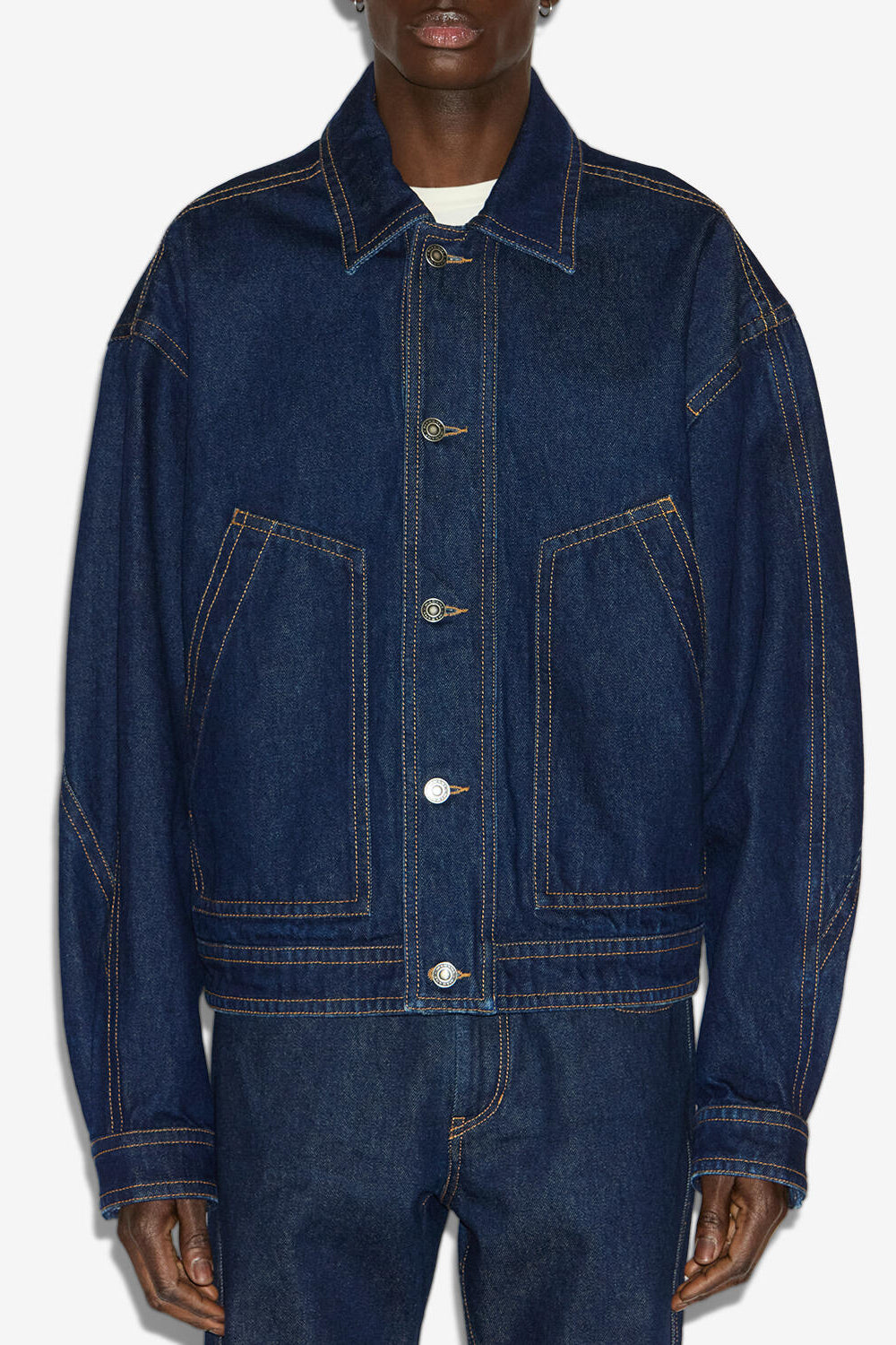 Jacke jorest aus denim - Dark midnight - Man - 4