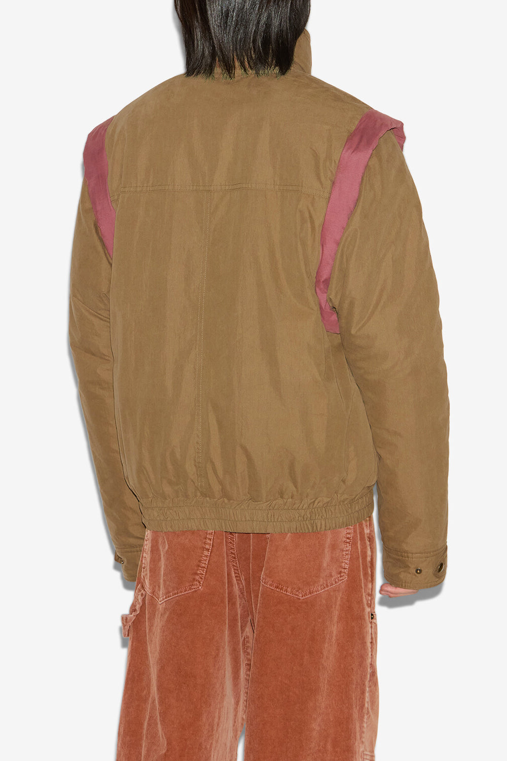 Blouson dilwen uni en coton  - Kaki - Man - 5
