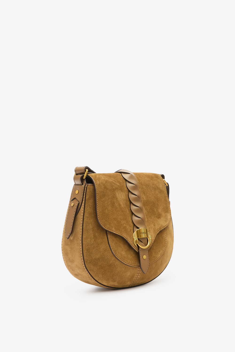 Bolso de mano altay hobo small de ante de piel de becerro - Taupe - Woman - 4