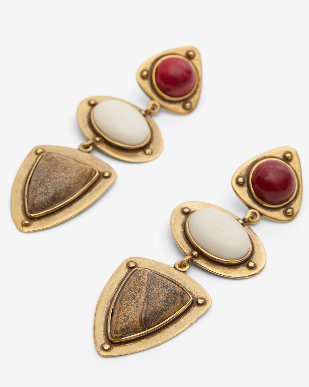 Boucles d'oreilles dees Woman Natural-light brass 3