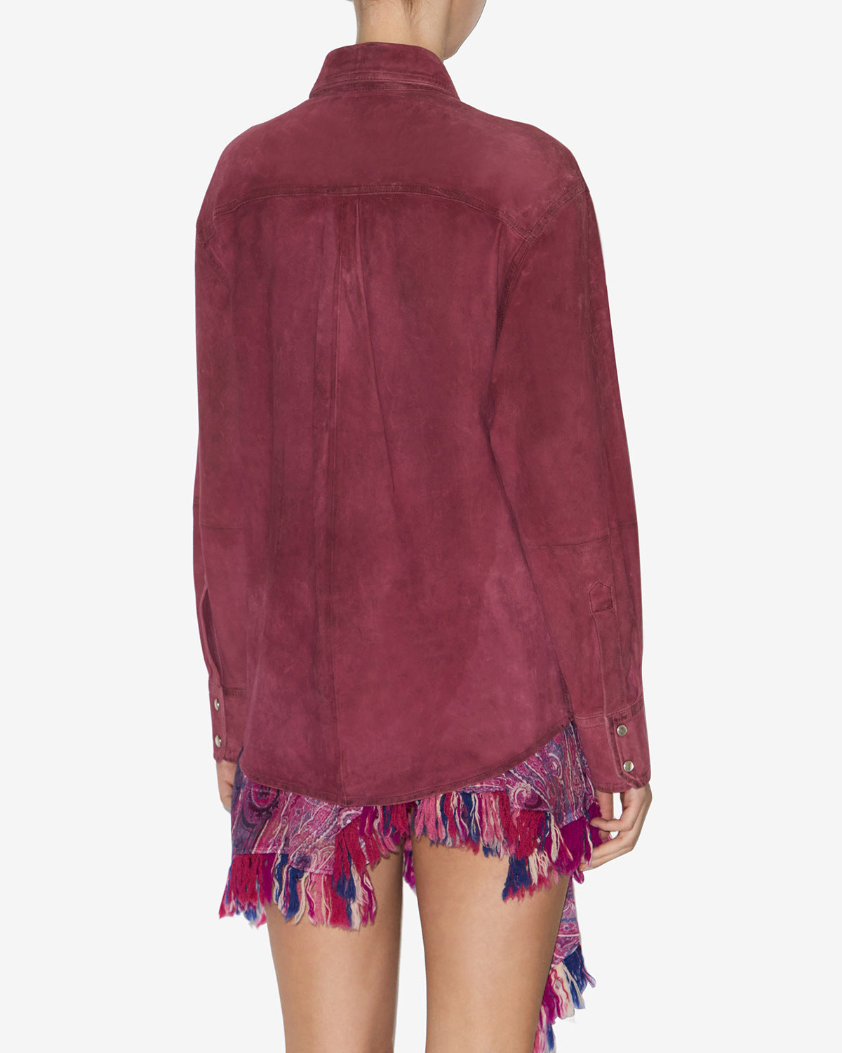 Camicia danisia Woman Lampone 3