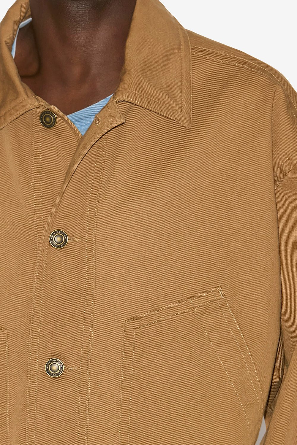 Veste courte forest en coton - Toffee - Man - 3