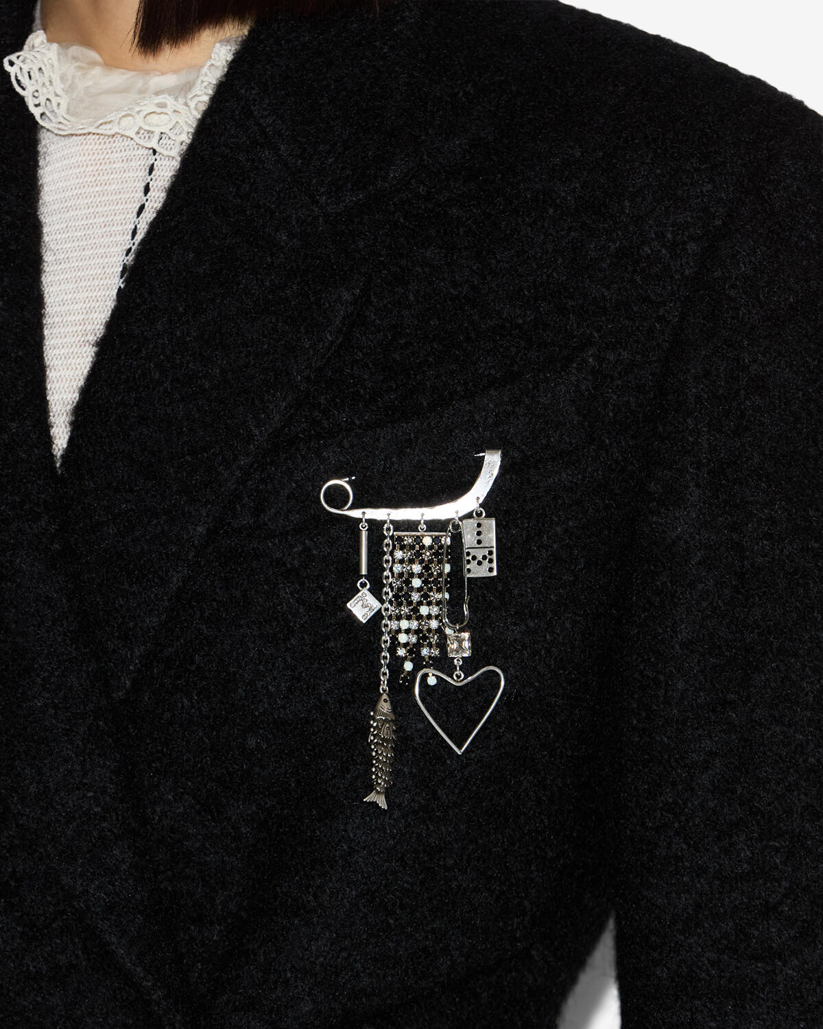 Spilla abby Woman Argento 2
