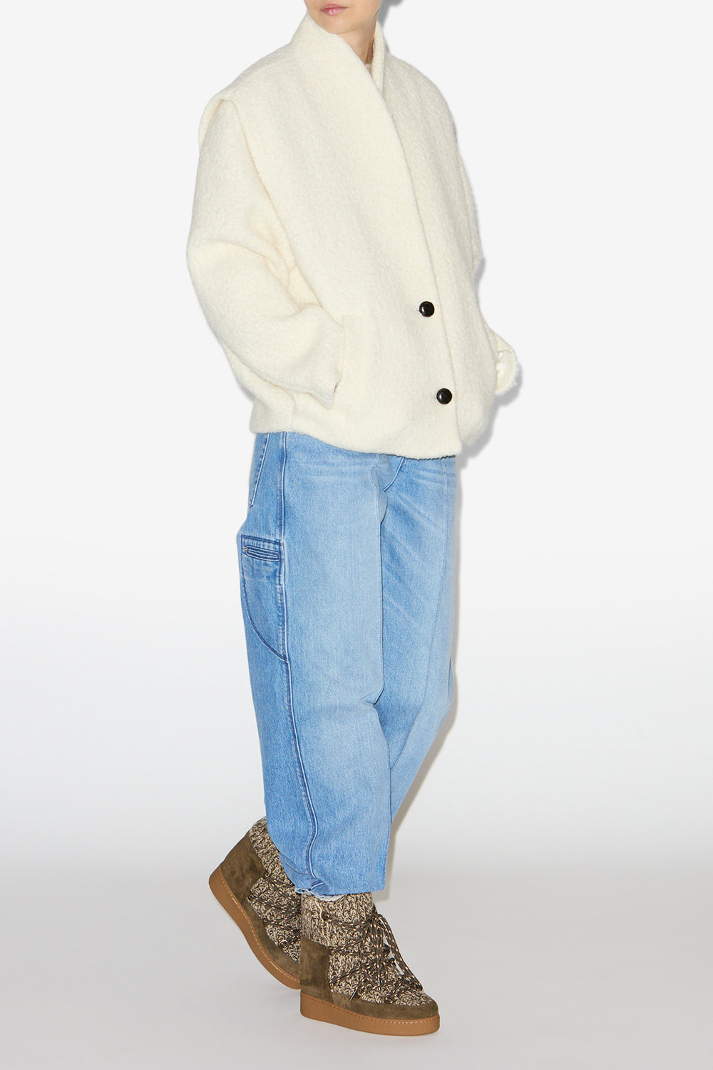 Botas après-ski nowla con forro de terciopelo nowla - Bronce - Woman - 6