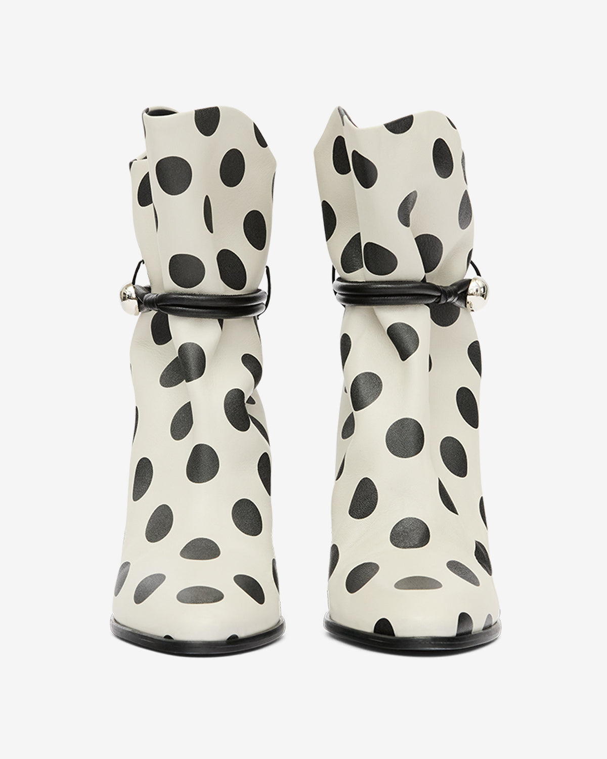 Lolya 부츠 Woman Beige and black 1