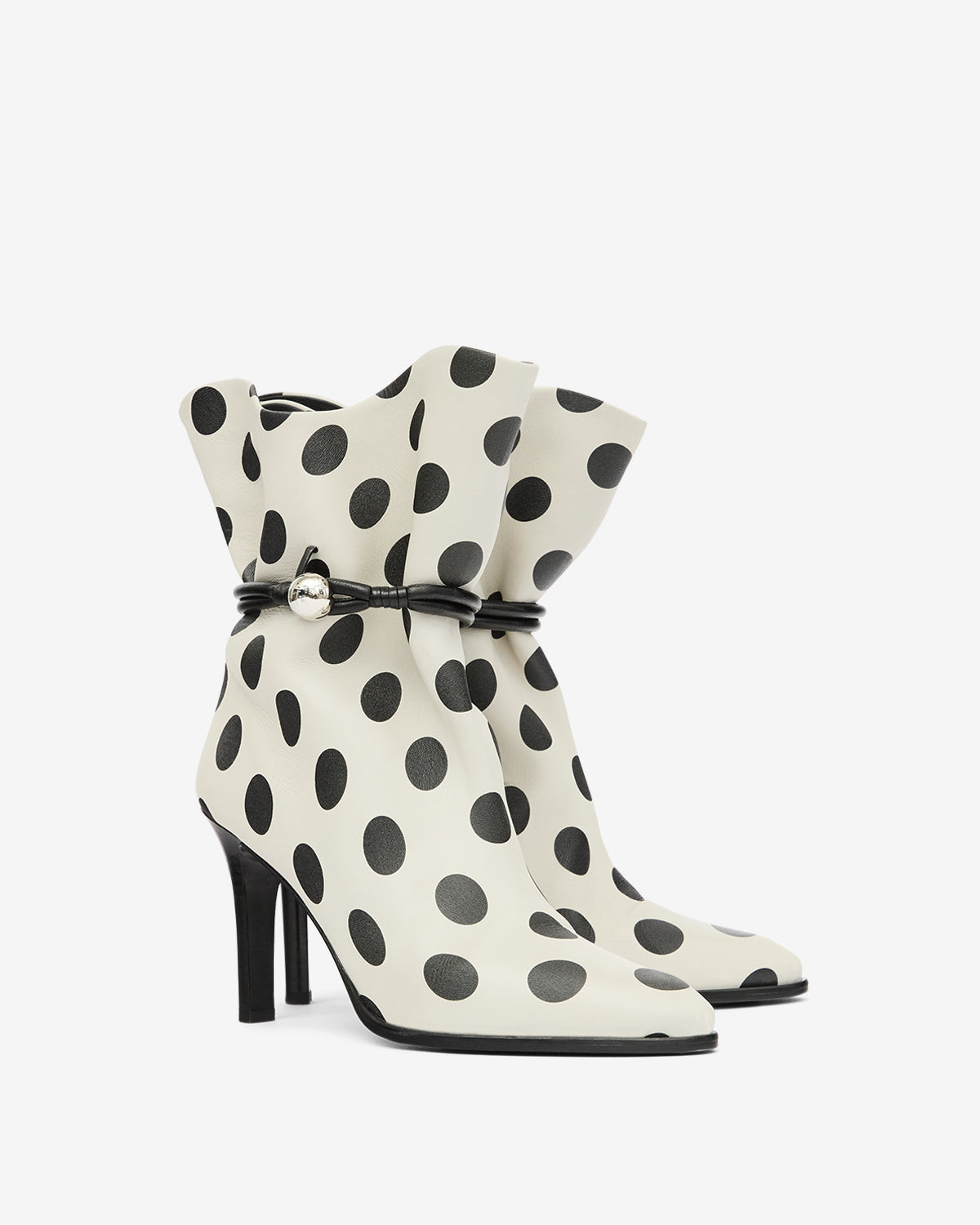 Lolya 부츠 Woman Beige and black 4