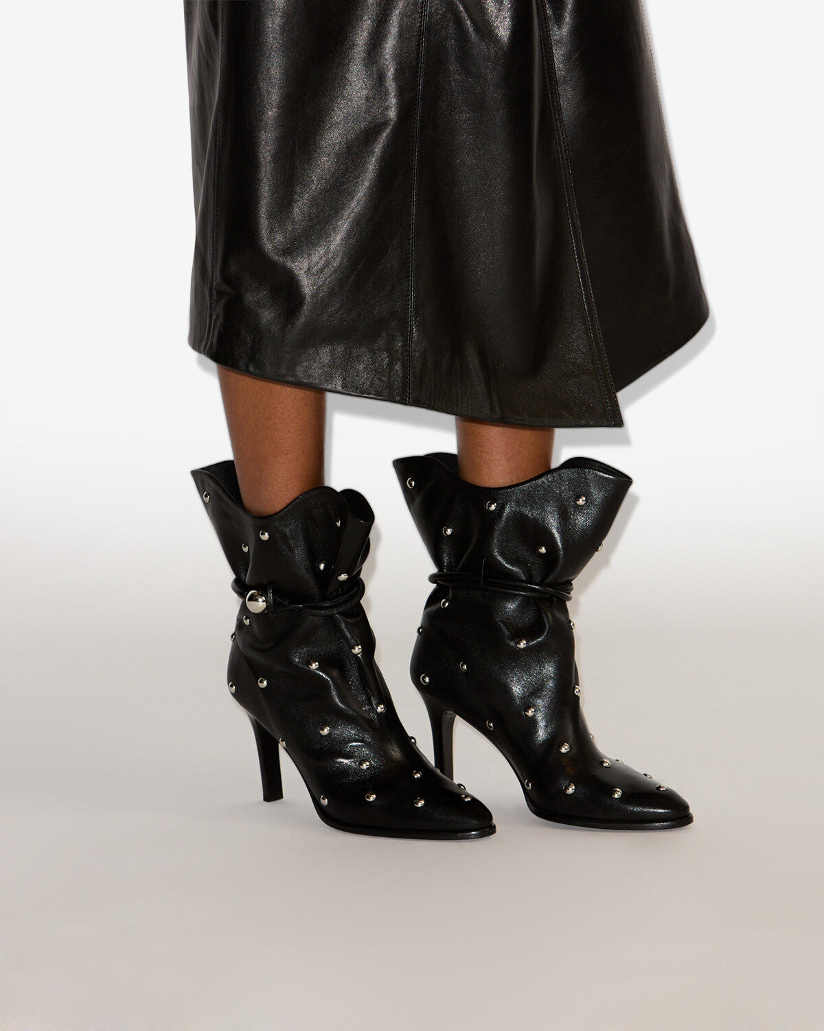 Stivali lolya Woman Black and silver 5