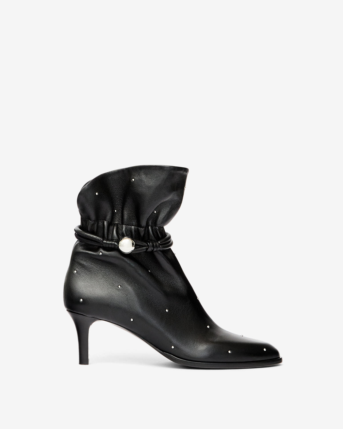 Boots forla button Woman Noir 4