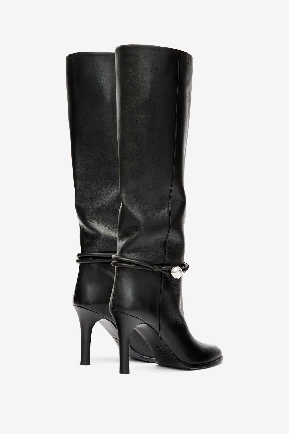 Botas de cuero suave ieva - Negro - Woman - 2