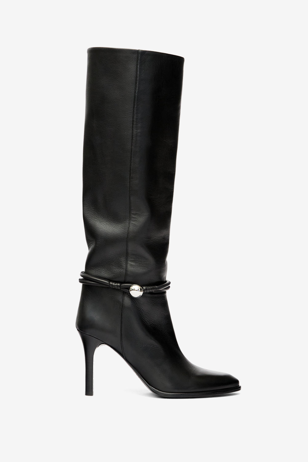 Botas de cuero suave ieva - Negro - Woman - 1