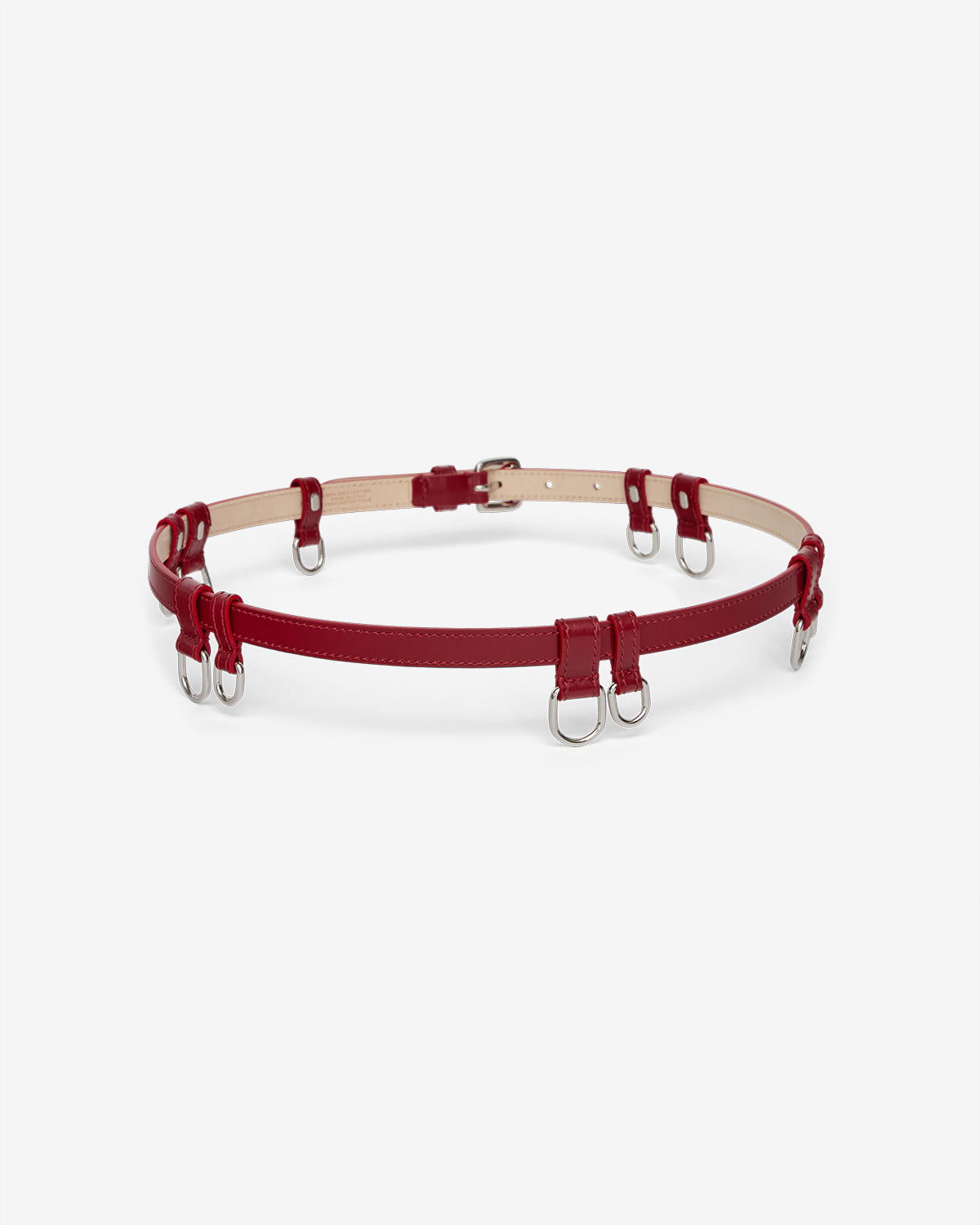 Cintura chelsea Woman Deep red - silver 1