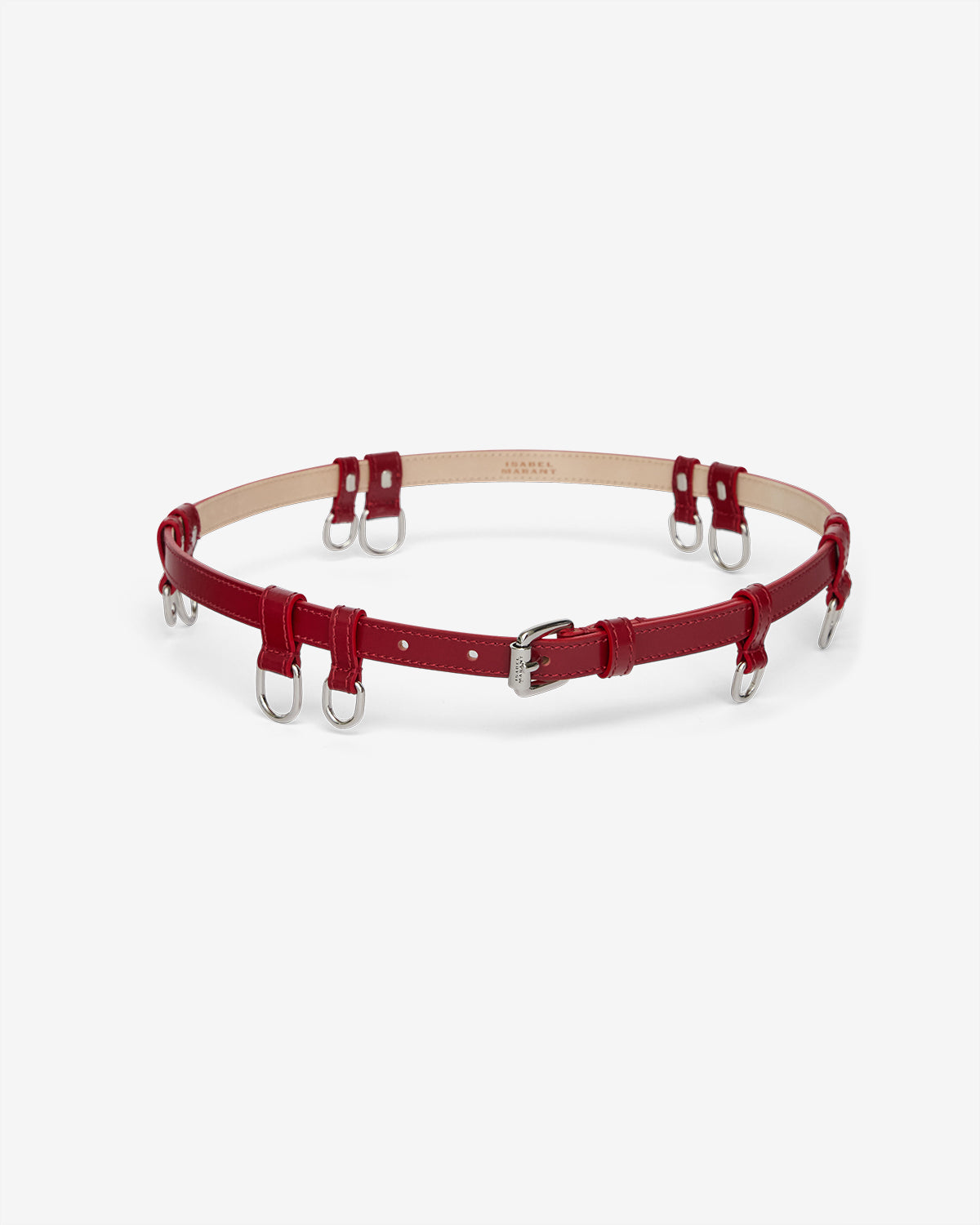 Cintura chelsea Woman Deep red - silver 3
