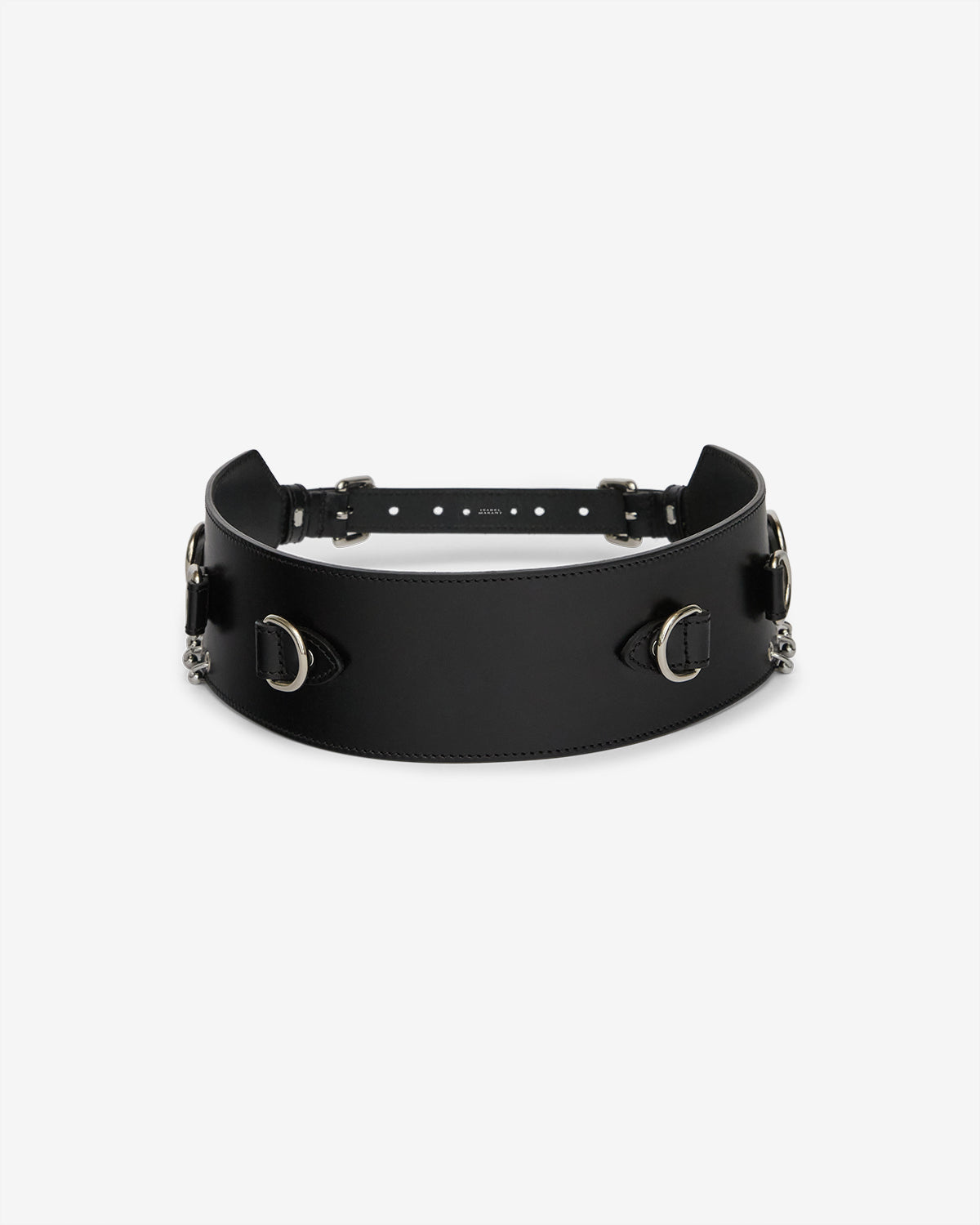 Brighton belt Woman Black and silver 1