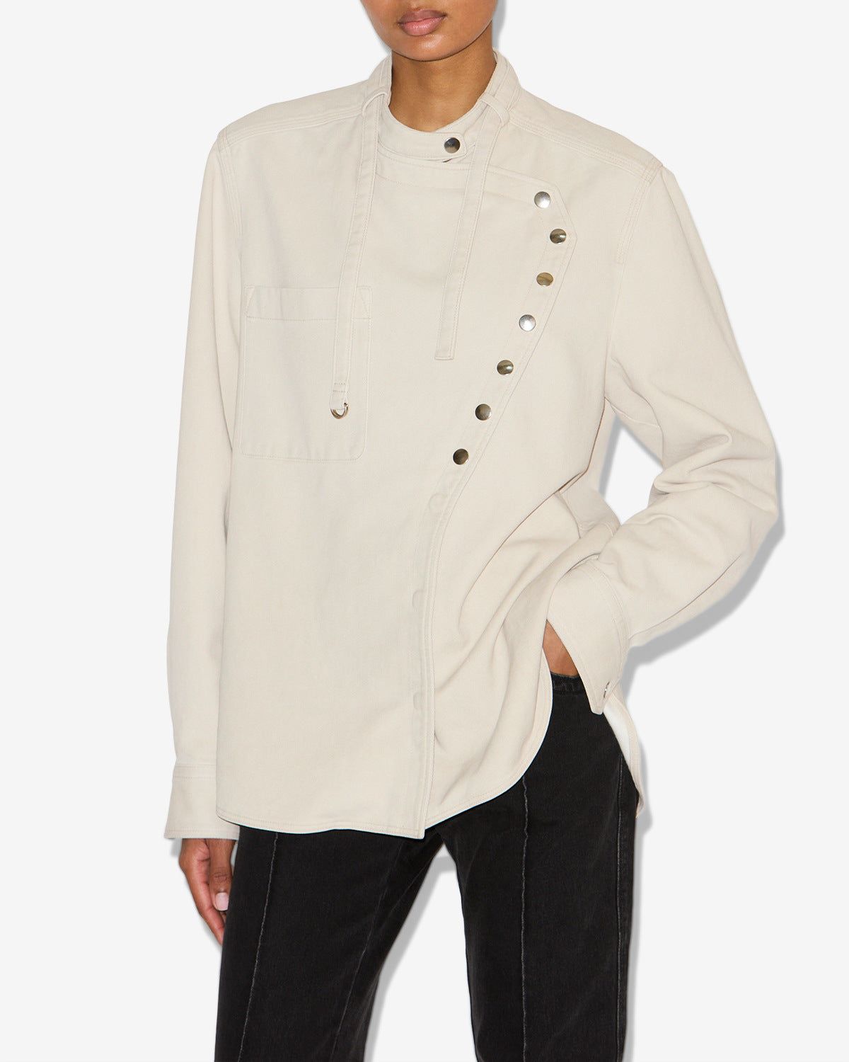 Tess 셔츠 Woman Off white 5