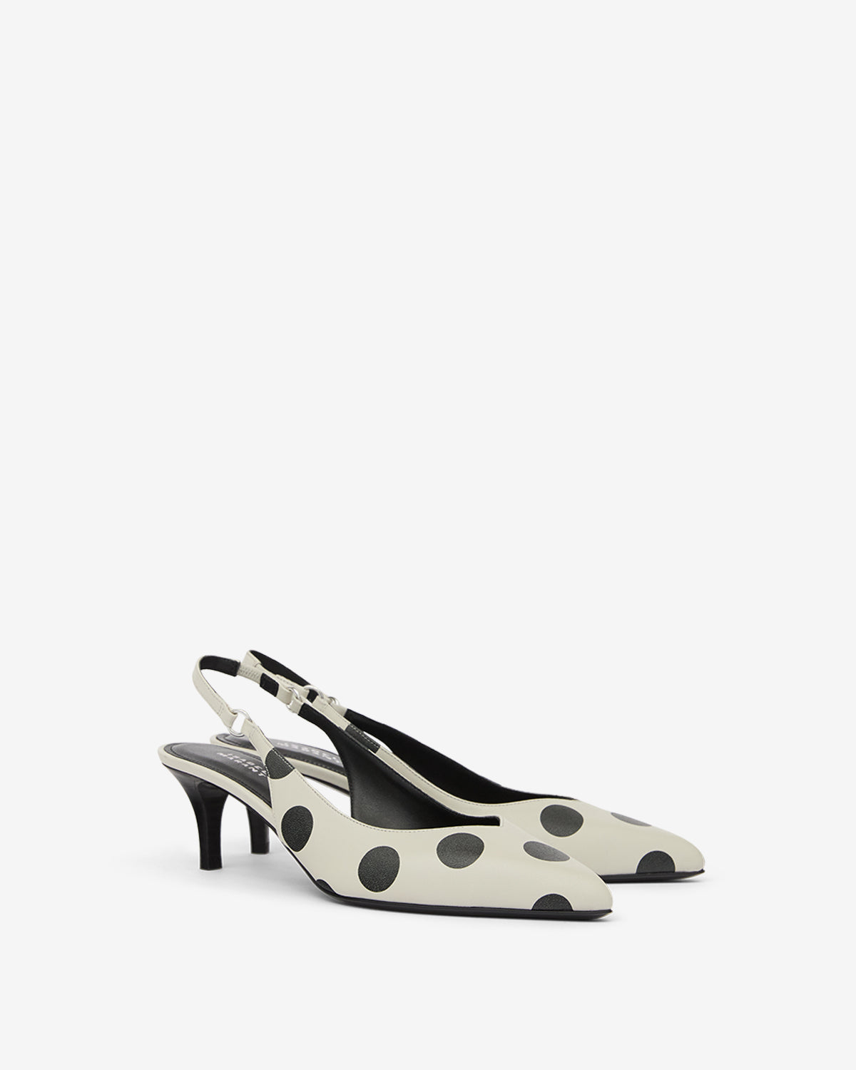 Zapatos de tacón palda Woman Beige and black 5