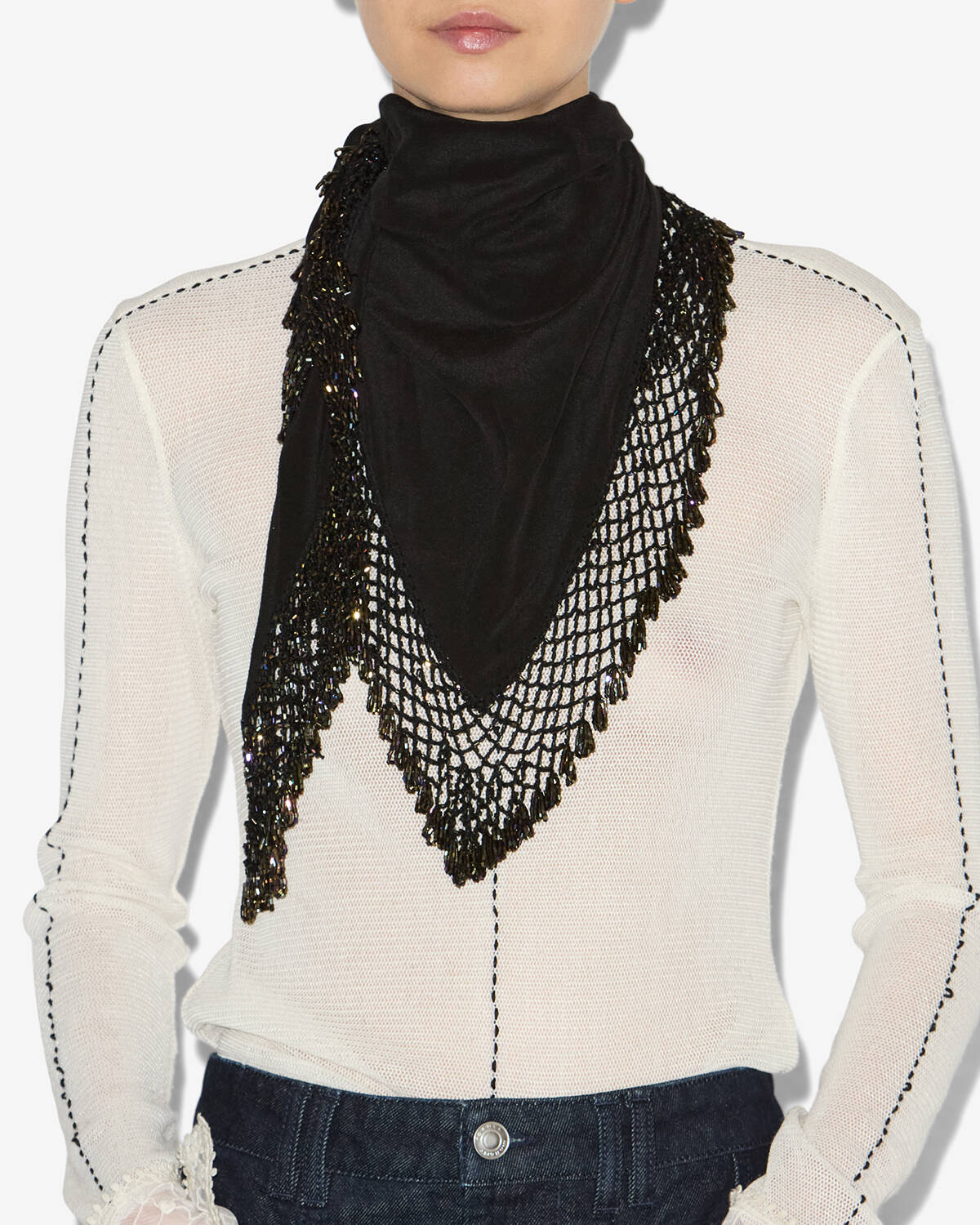 Foulard ezane Woman Nero 1
