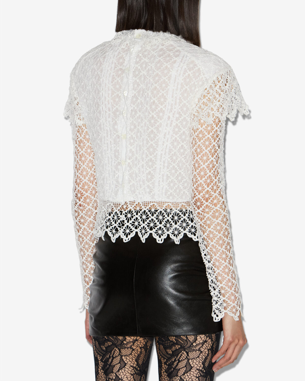 Top / ludivine top Woman Ecru 3