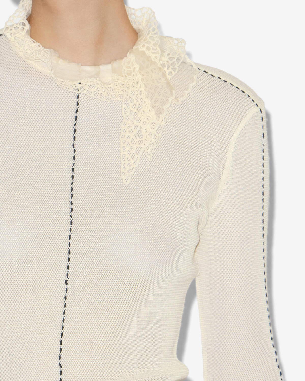 Maglia/top sarah Woman Ecru 2