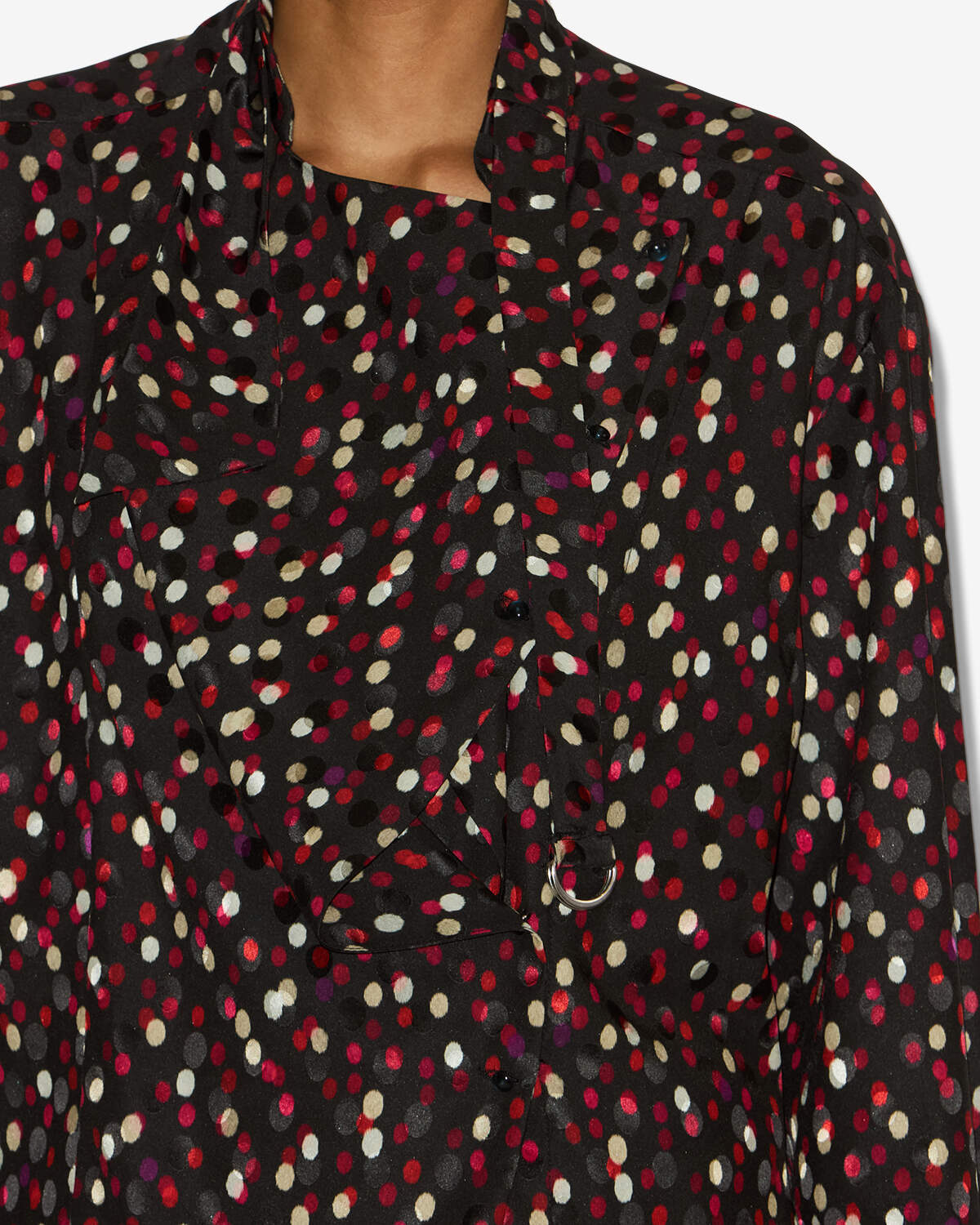 Top / emany top Woman Black-red 2