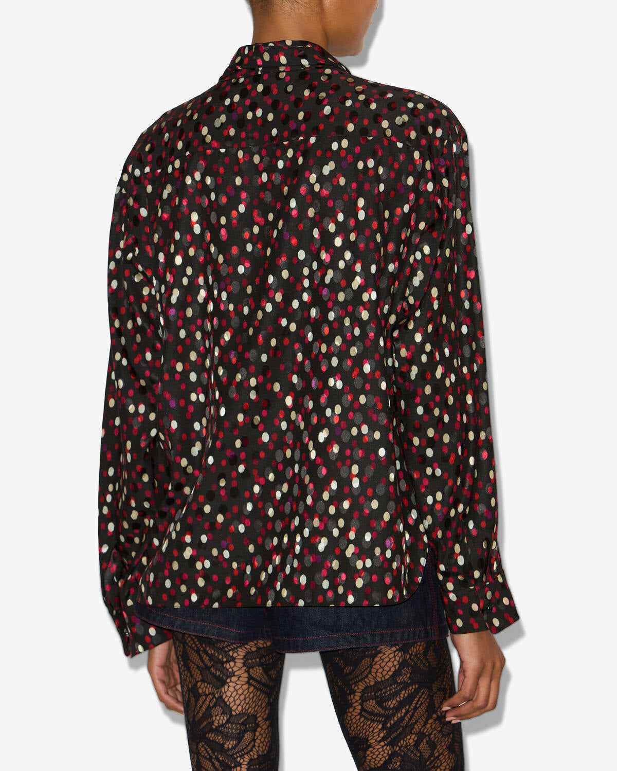 Top / emany top Woman Black-red 3