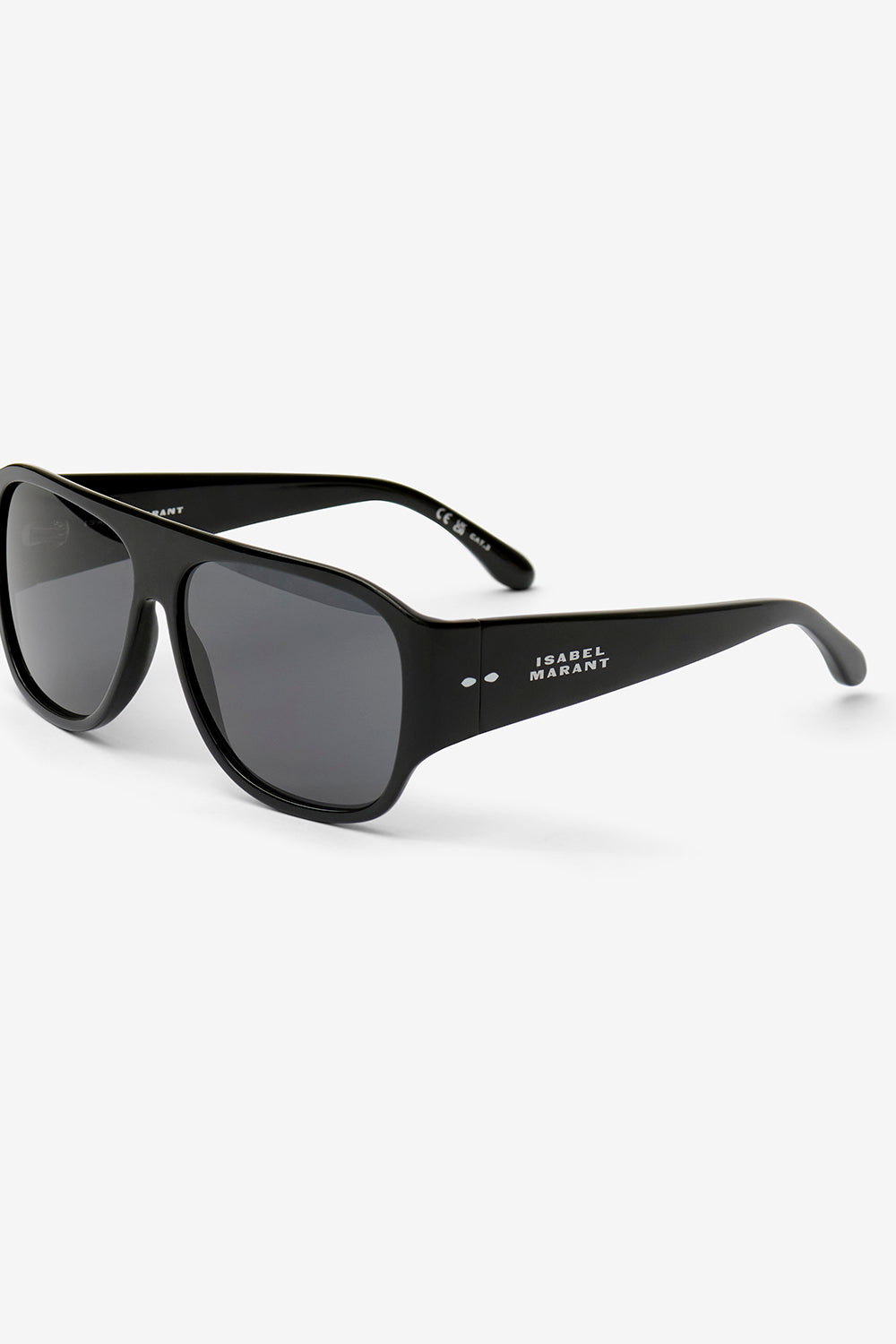 Occhiali da sole a mascherina mikala - Black pall-gray - Woman - 2