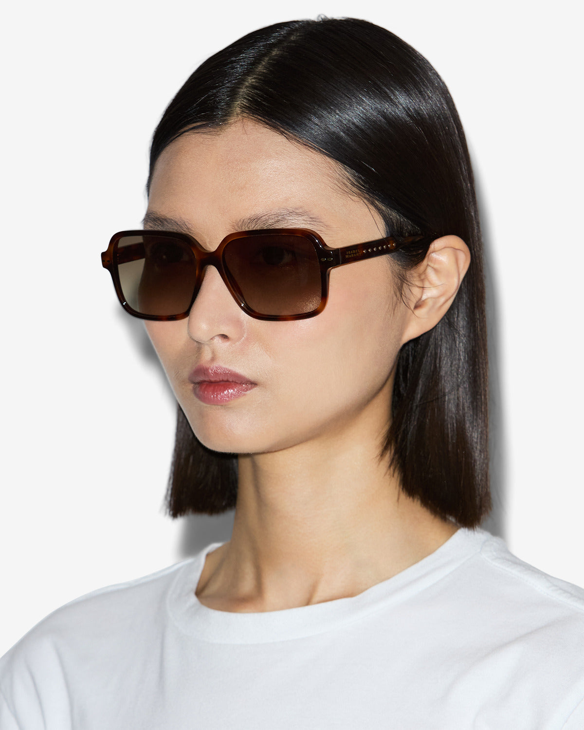 Loelia 스퀘어드 Woman Havana-brown s 2