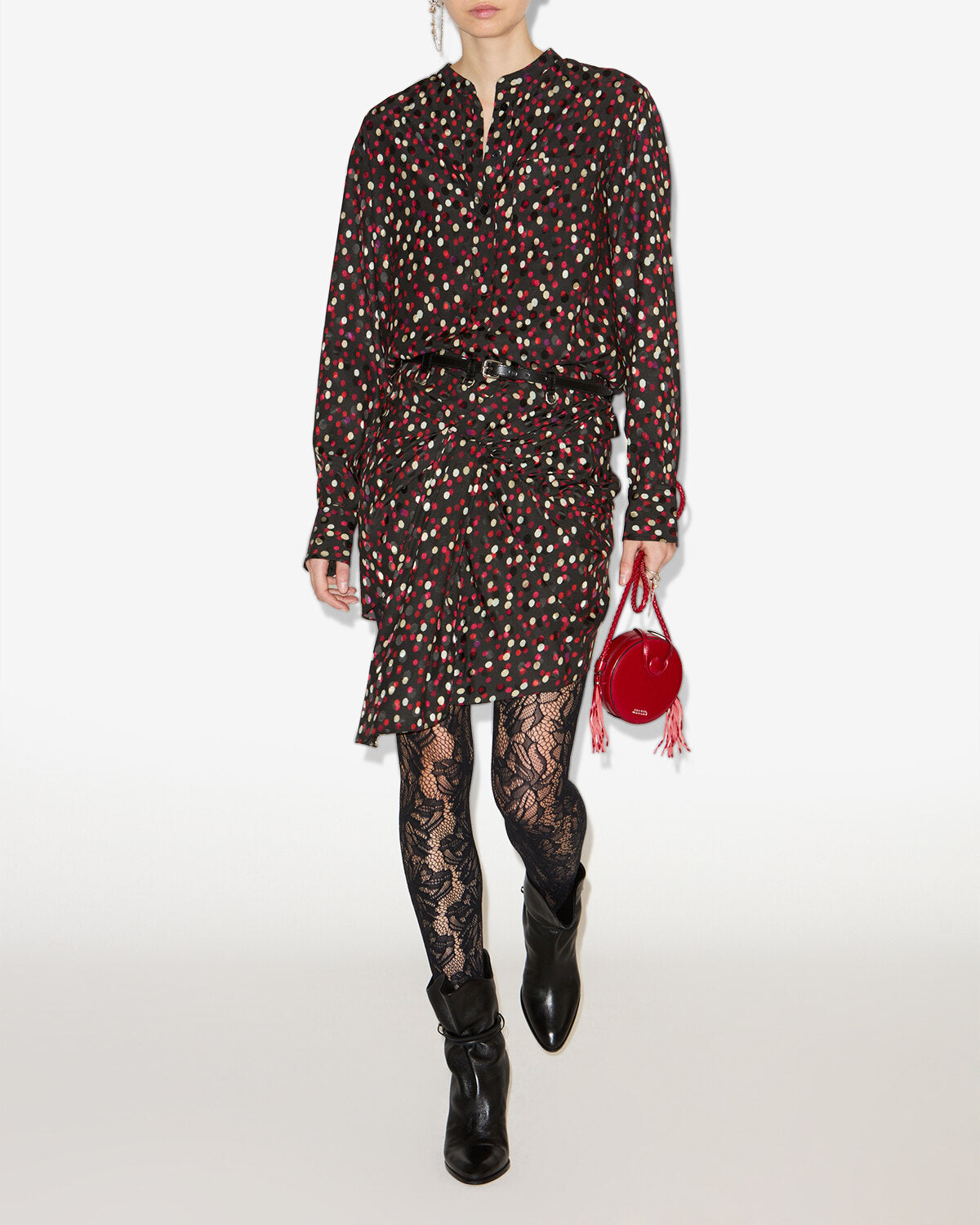 Gonna ovia Woman Black-red 2