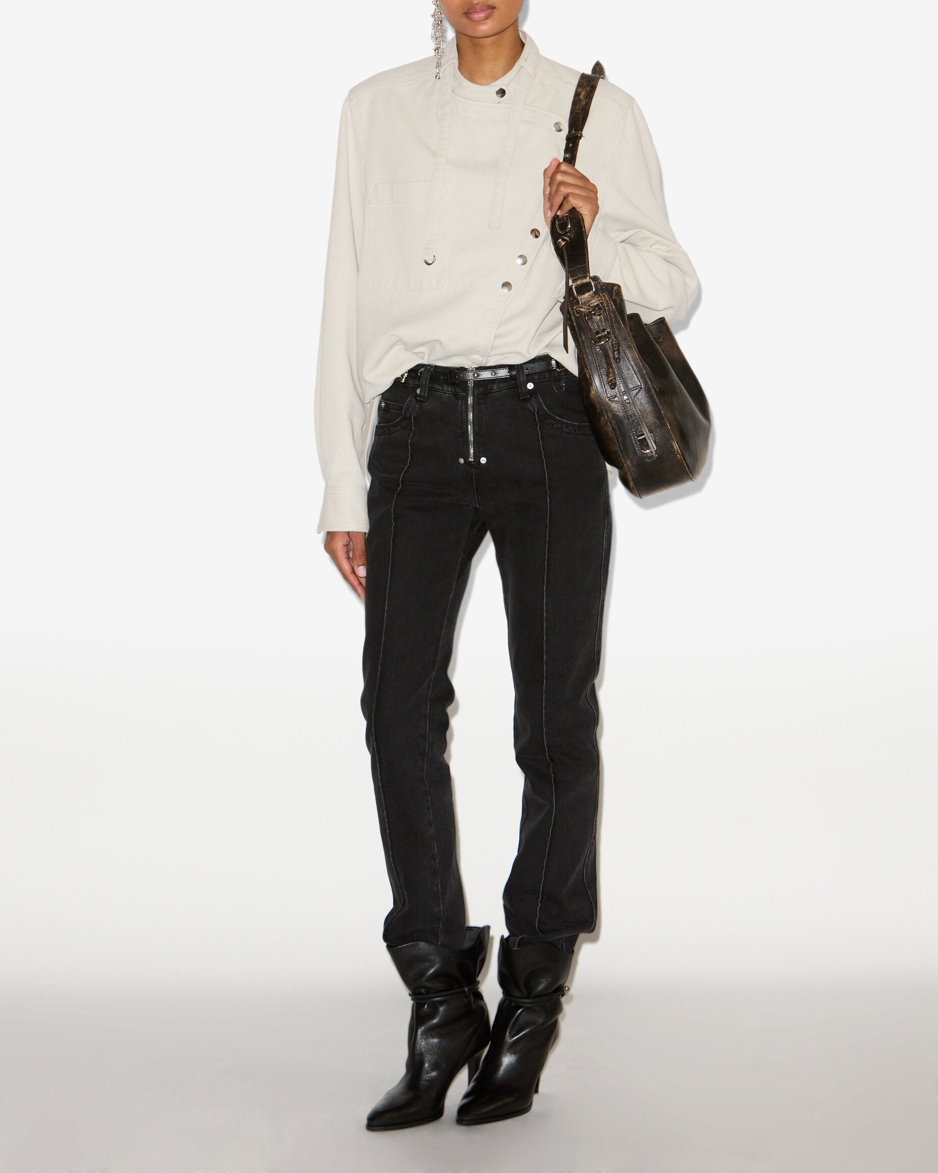Pantaloni silviana Woman Nero 2