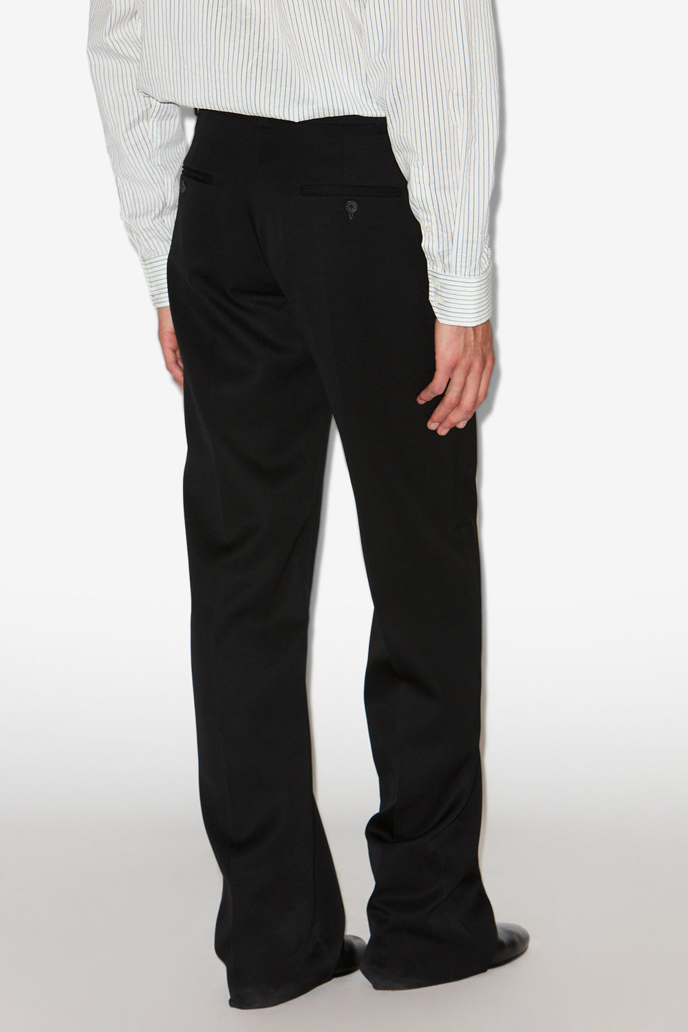 Pantalon de tailleur en laine donovan - Noir - Man - 5