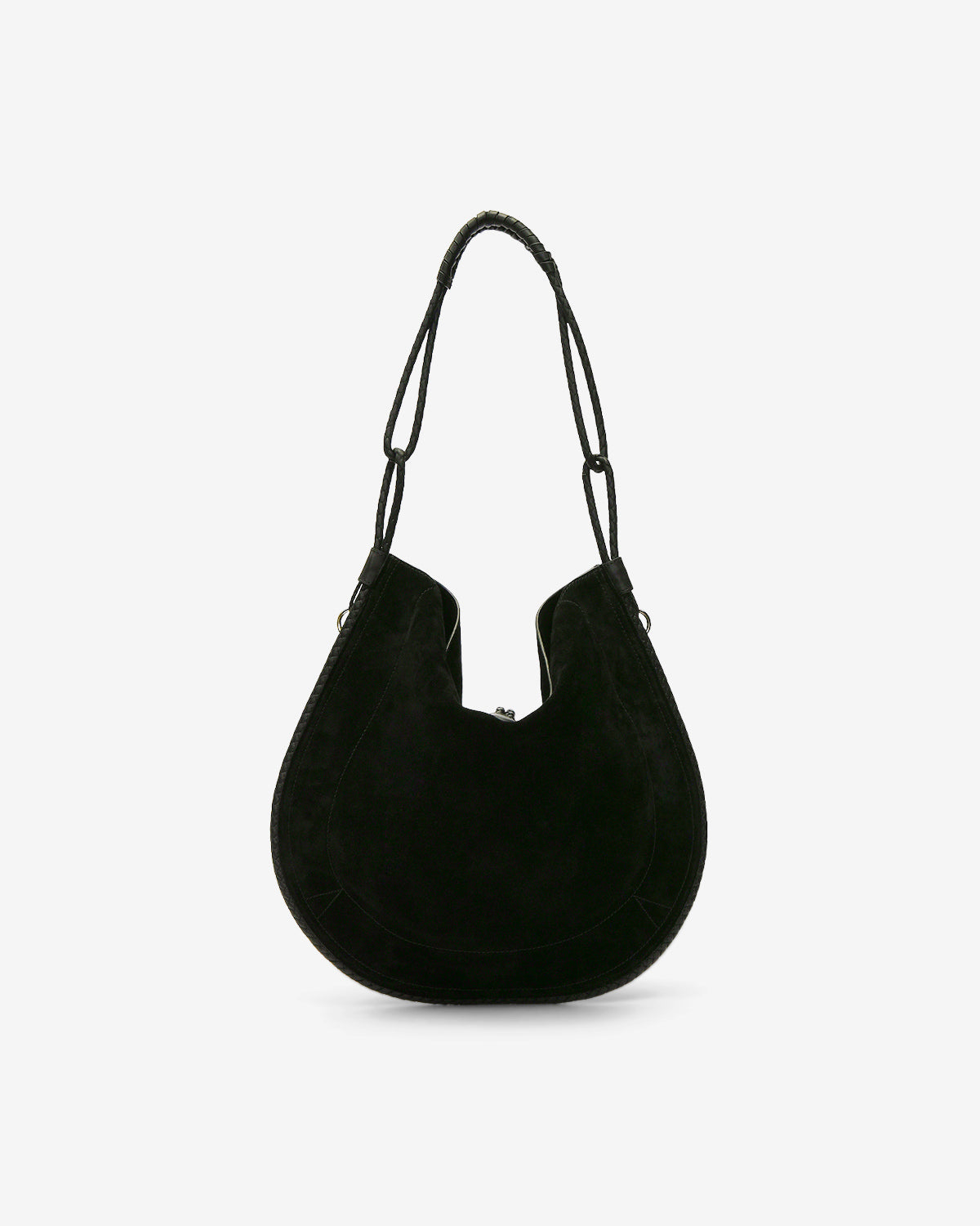 Sac oskan hobo soft Woman Noir et argenté 3