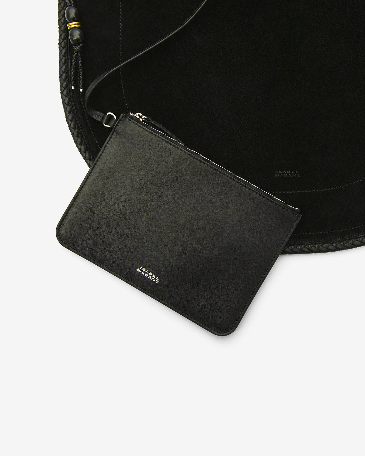 Sac oskan hobo soft Woman Noir et argenté 4