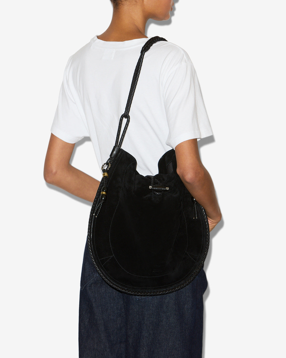 Sac oskan hobo soft Woman Noir et argenté 6