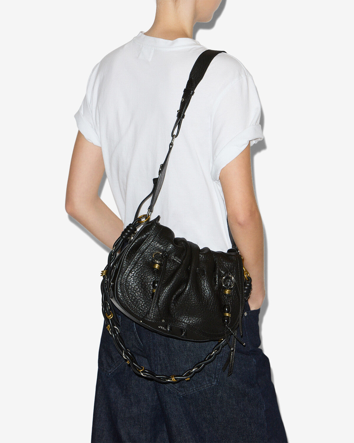 Bolton bag Woman Black and silver 1