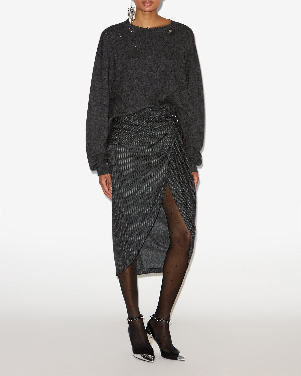 Maglione cassandre Woman Anthracite 4