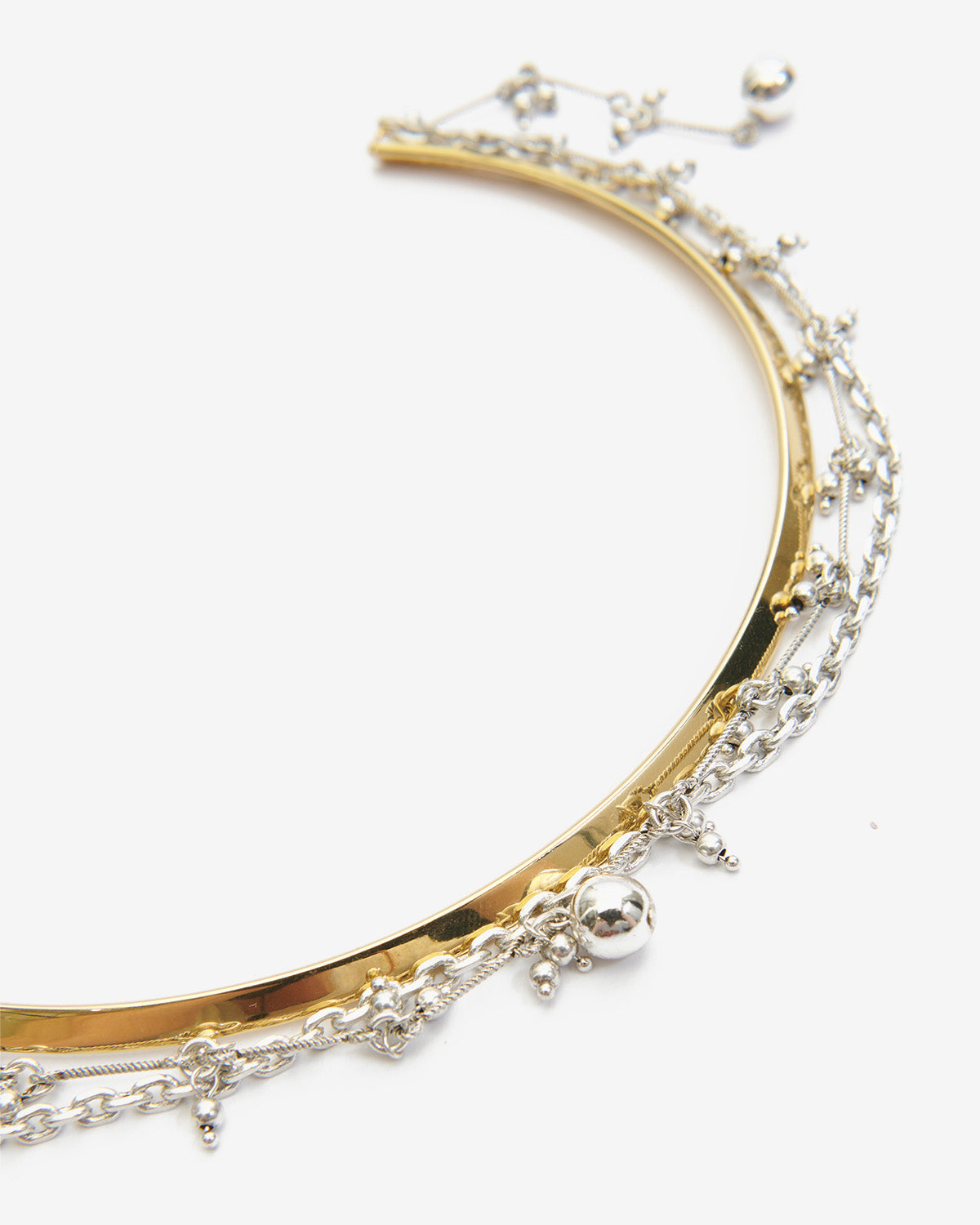 Freya 초커 Woman Silver-gold 2