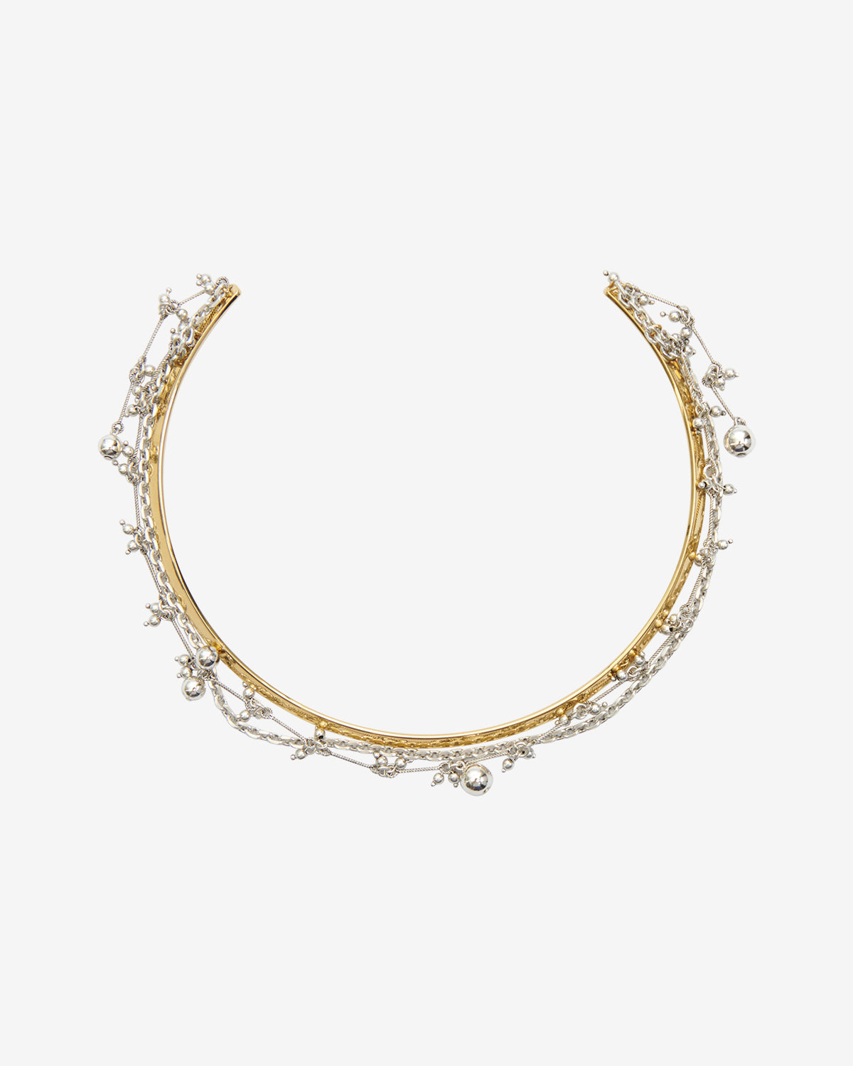 Freya 초커 Woman Silver-gold 3