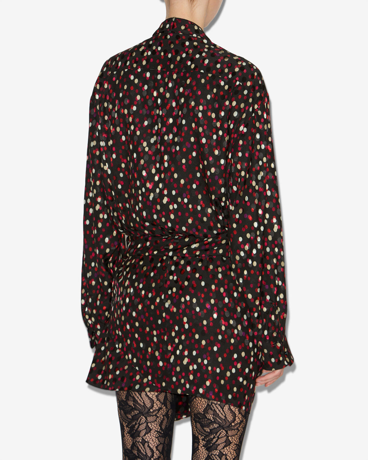 Abito ora Woman Black-red 3