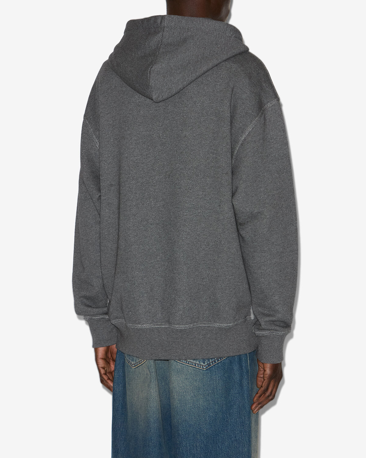 Sweatshirt matte Man Anthracite 2