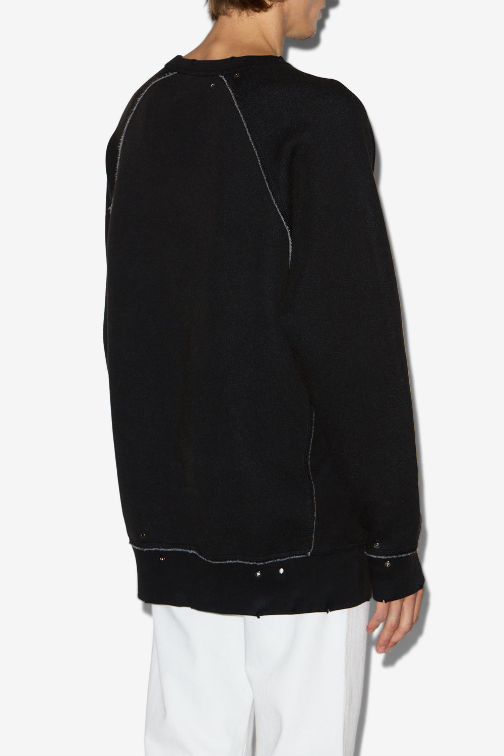 Sweat-shirt long mitchell - Noir délavé - Man - 5