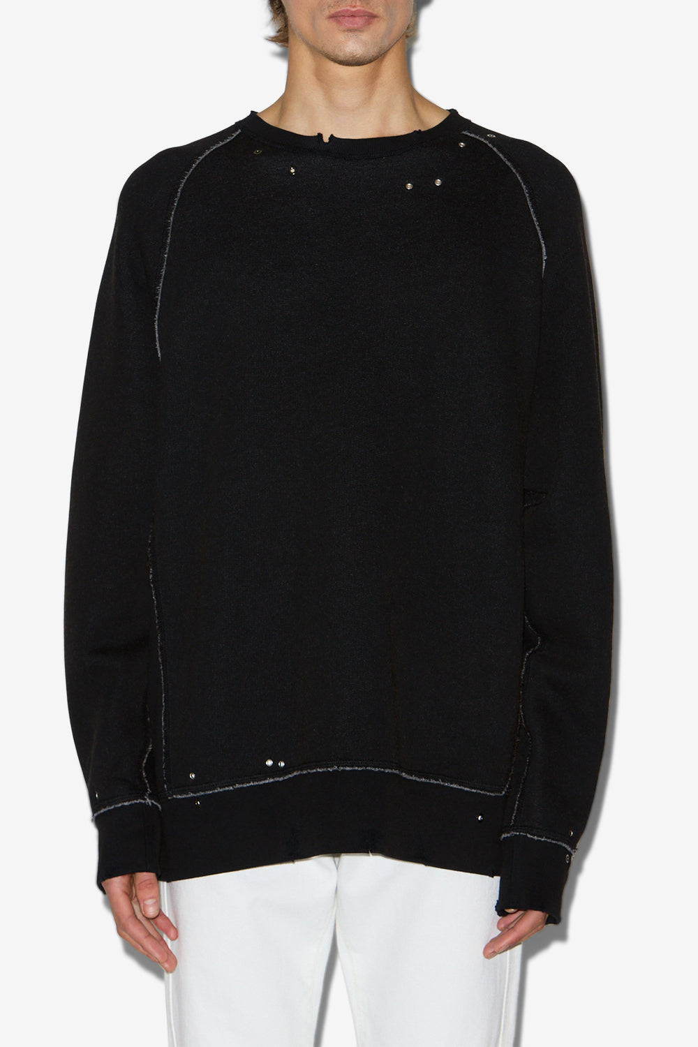 Sweat-shirt long mitchell - Noir délavé - Man - 4