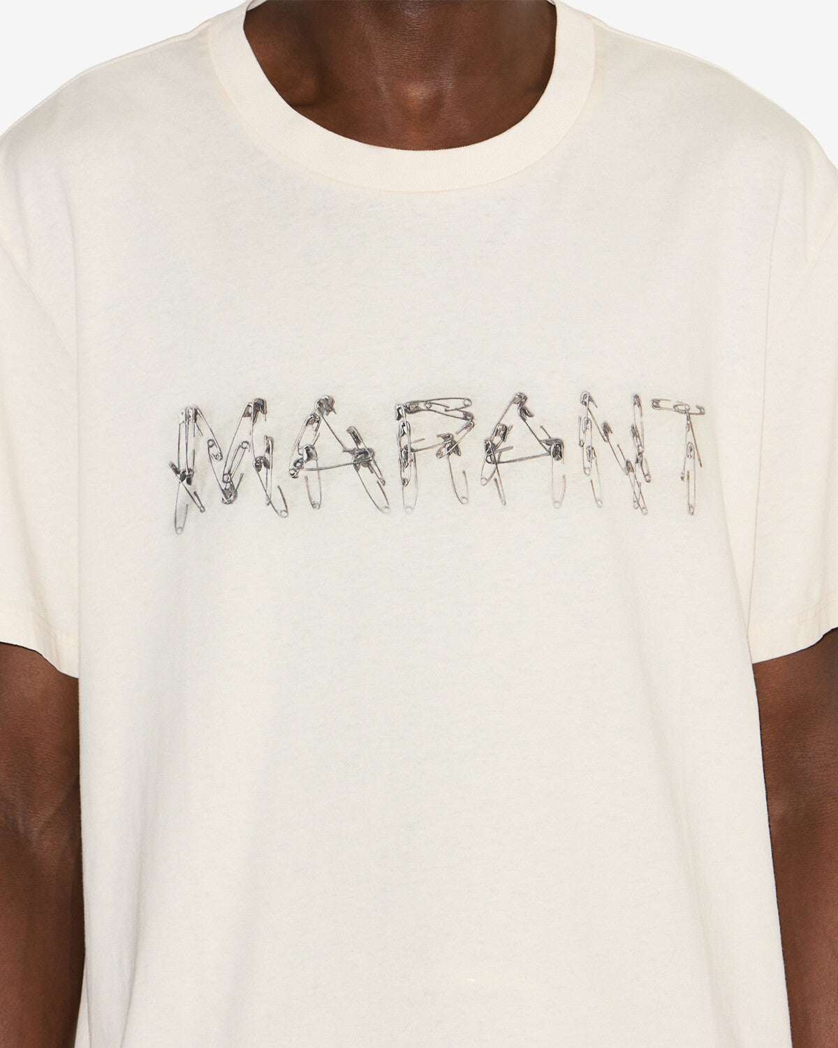 T-shirt honore Man Naturfarben 2