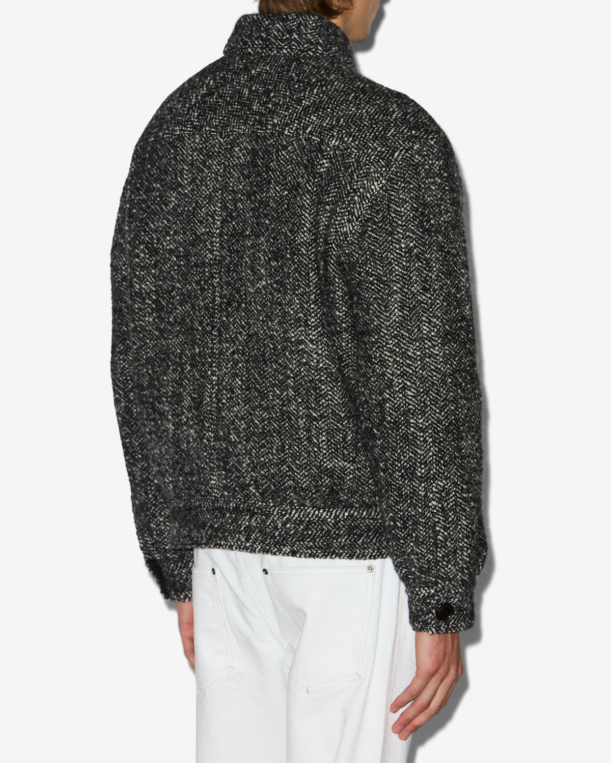 Chaqueta folco Man Black and ecru 3