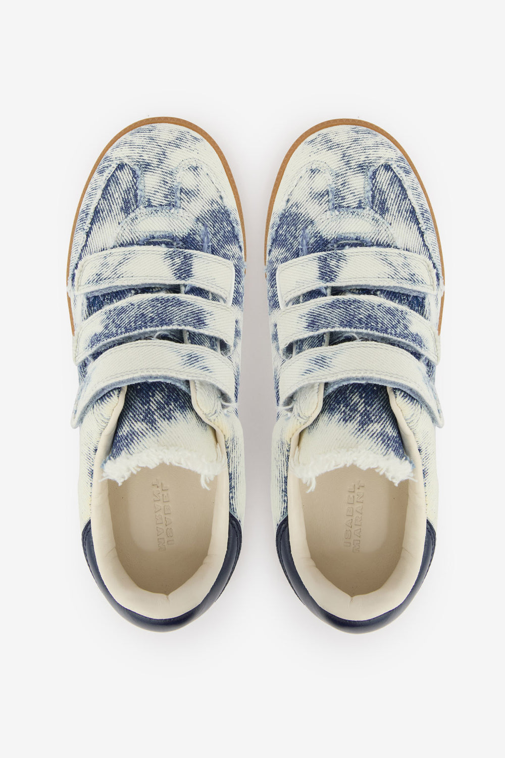 Beth low-top denim sneakers - Blue - Woman - 4