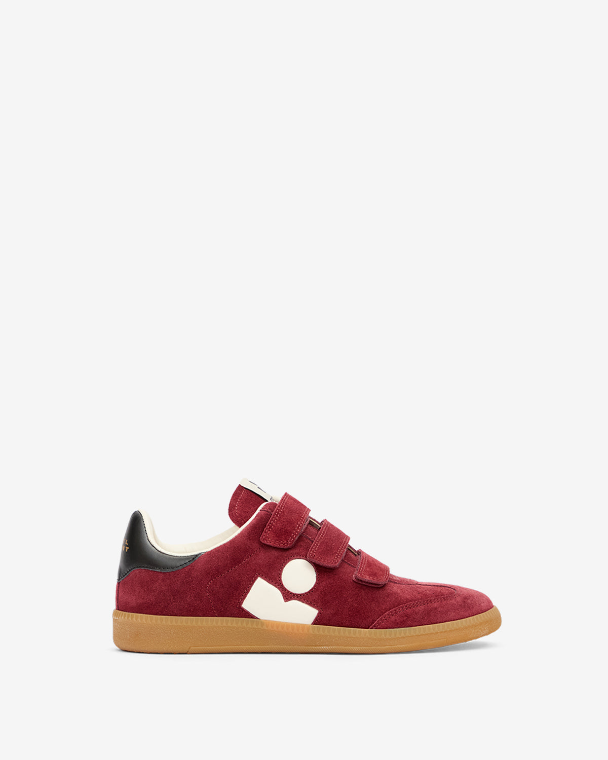 Sneakers beth Woman Burgundy-ecru 1