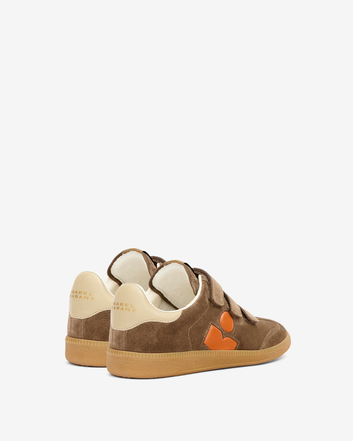 Beth sneakers Woman Khaki-orange 3